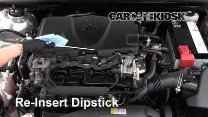 Oil & Filter Change Toyota Camry (2018-2019) - 2018 Toyota Camry SE 2